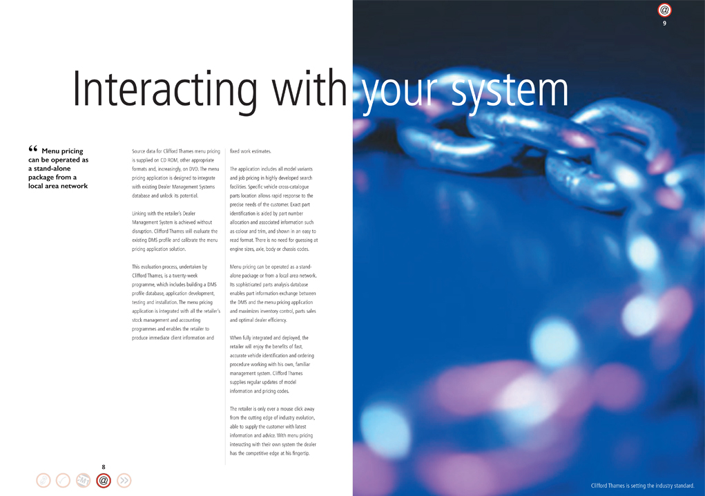 PDF brochure for Clifford Thames MIPS (Menu Pricing) project. 2002